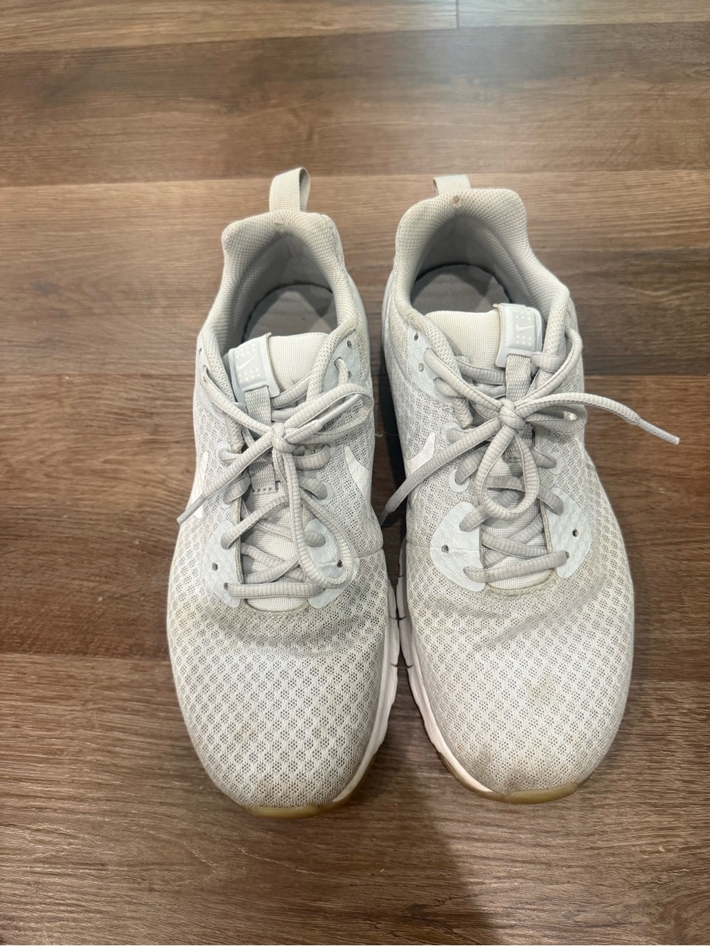 Light Gray Breathable Running Sneakers